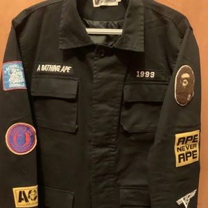 Rare bape button up
